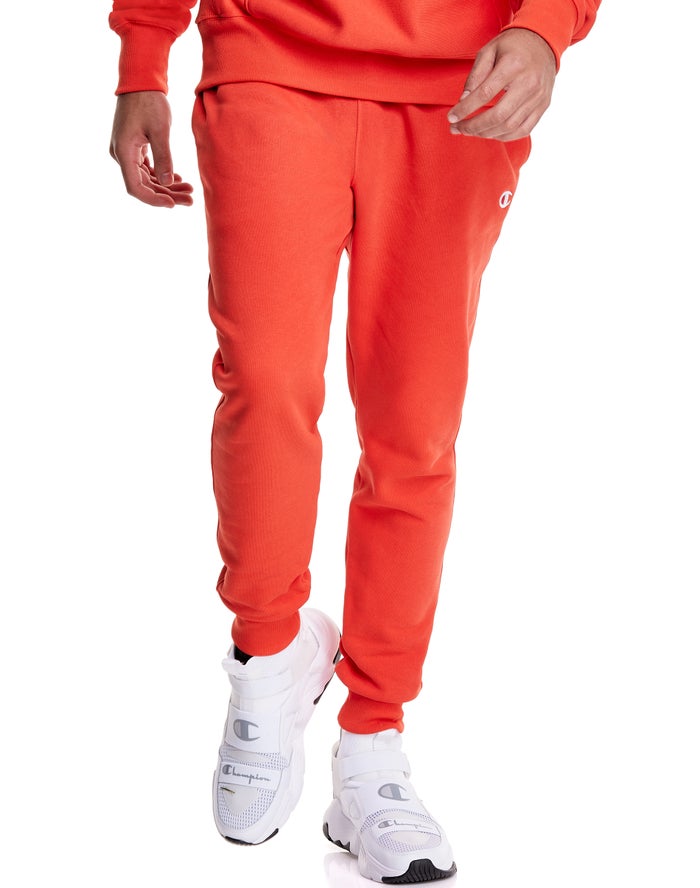 Champion sweatpants outlet orange